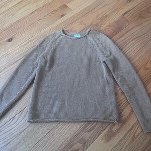 J crew xs brown sweater